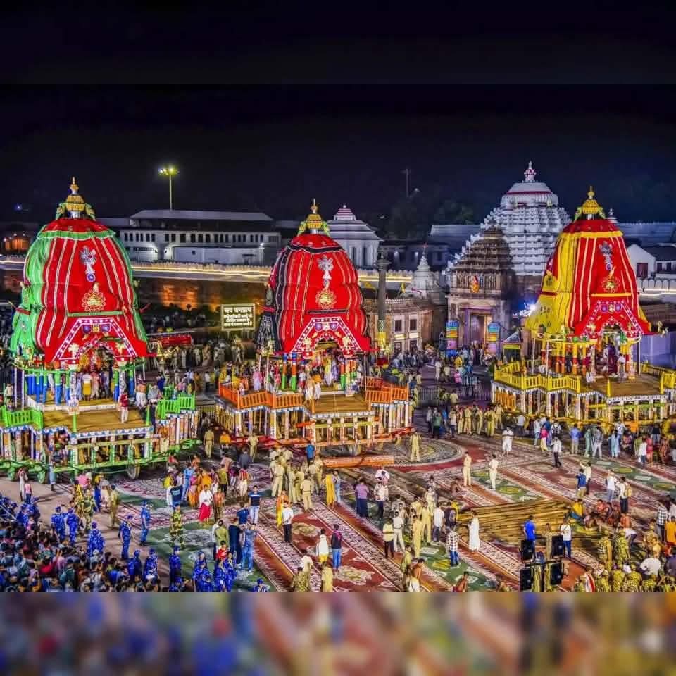 The Divine Chariot Festival : Ratha Yatra.